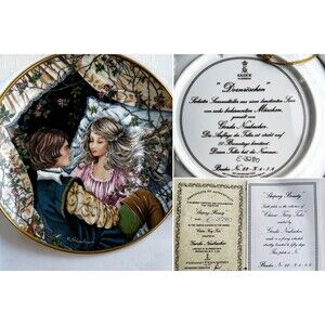 Kaiser Sleeping Beauty Plate Gerda Neubacher Classic Fairy Tales W Germany